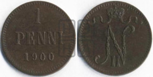1 пенни 1900 года