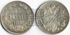 25 пенни 1916 года S