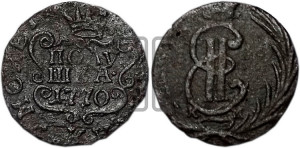 Полушка 1770 года КМ (для Сибири)