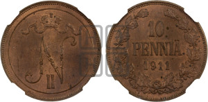 10 пенни 1911 года