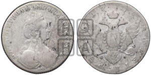 1 рубль 1778 года СПБ/ѲЛ (новый тип)