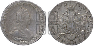 Полуполтинник  1779 года СПБ/ѲЛ (новый тип)