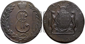 10 копеек 1770 года КМ (для Сибири)