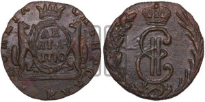 Денга 1770 года КМ (для Сибири)