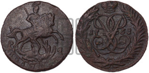 Полушка 1758 года