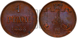 1 пенни 1888 года