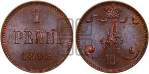 1 пенни 1893 года