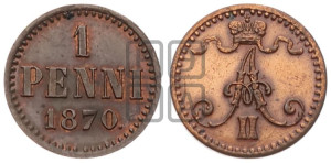 Пенни 1870 года
