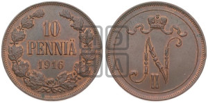 10 пенни 1916 года