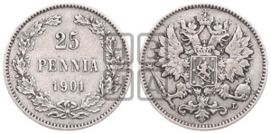25 пенни 1901 года L