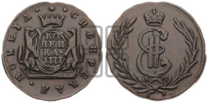 1 копейка 1777 года КМ (для Сибири)
