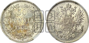 50 пенни 1908 года L