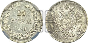 25 пенни 1910 года L