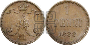 1 пенни 1888 года