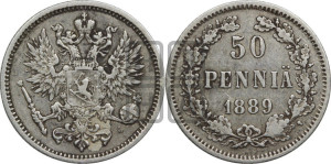 50 пенни 1889 года L