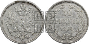 50 пенни 1890 года L