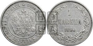1 марка 1890 года L