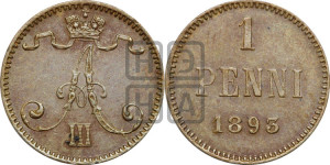 1 пенни 1893 года