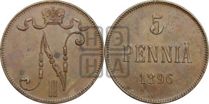 5 пенни 1896 года