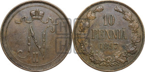10 пенни 1897 года