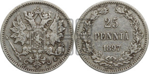 25 пенни 1897 года L