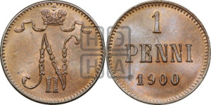 1 пенни 1900 года