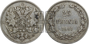25 пенни 1901 года L