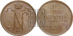 1 пенни 1902 года