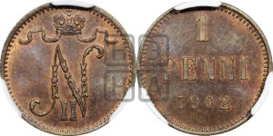 1 пенни 1902 года