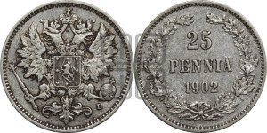 25 пенни 1902 года L