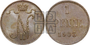 1 пенни 1903 года