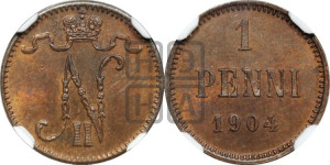 1 пенни 1904 года