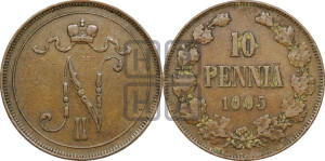 10 пенни 1905 года