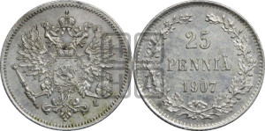 25 пенни 1907 года L