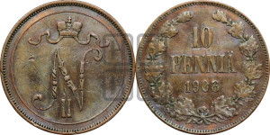 10 пенни 1908 года