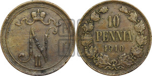 10 пенни 1910 года