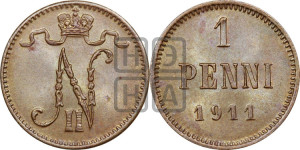 1 пенни 1911 года