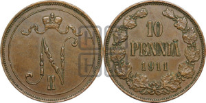 10 пенни 1911 года