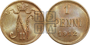 1 пенни 1912 года