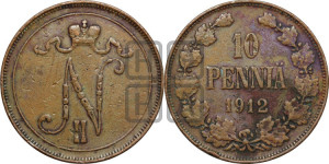 10 пенни 1912 года