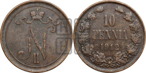 10 пенни 1912 года