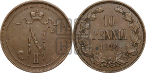 10 пенни 1914 года