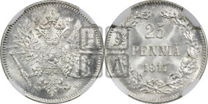 25 пенни 1917 года S