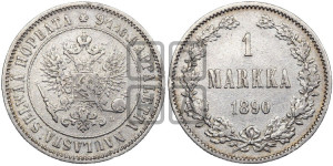 1 марка 1890 года L
