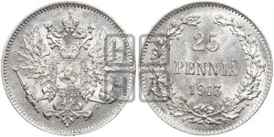 25 пенни 1913 года S