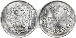 25 пенни 1916 года S