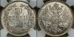 50 пенни 1911 года L