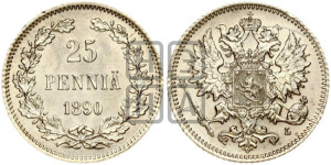 25 пенни 1890 года L