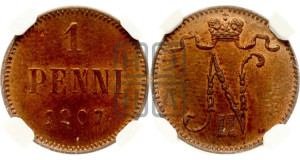 1 пенни 1907 года