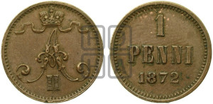 Пенни 1872 года